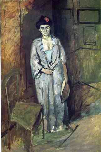 日本女士 The Japanese Lady (1901)，亨利·马蒂斯