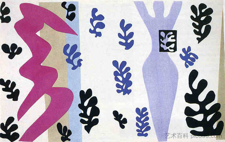掷刀者 The Knife Thrower (1947),亨利·马蒂斯