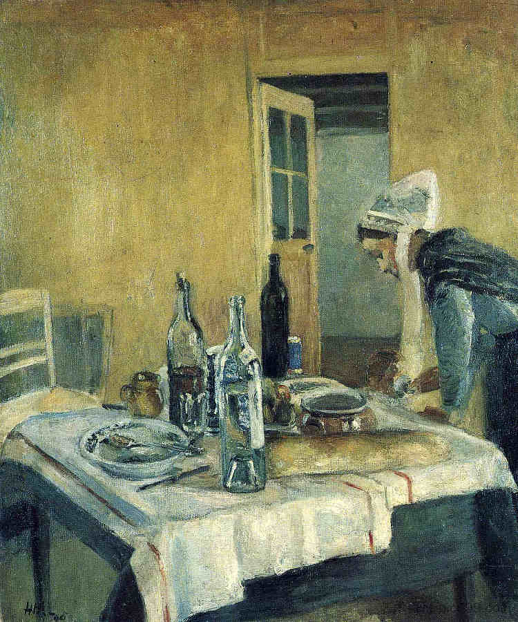 女服务员 The Maid (1896),亨利·马蒂斯