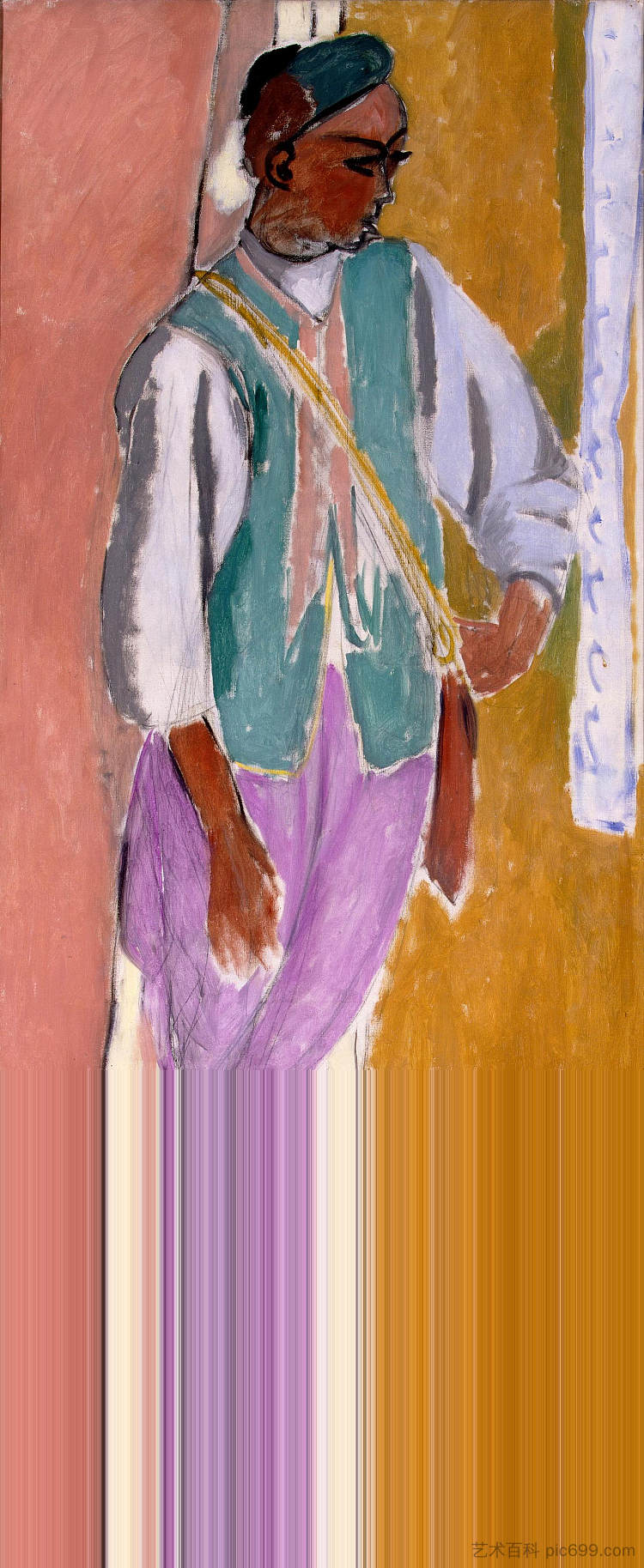 摩洛哥阿米多 The Moroccan Amido (1912),亨利·马蒂斯