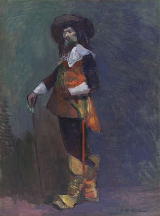 火枪手 The Musketeer (1903)，亨利·马蒂斯