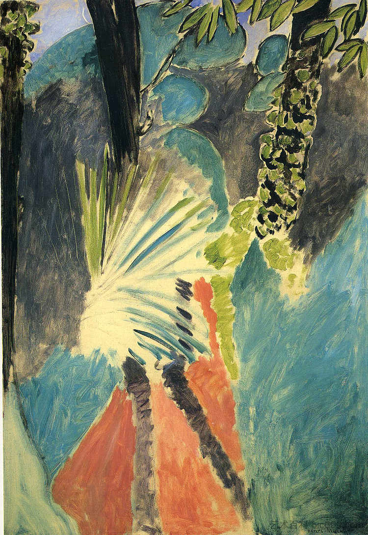 棕榈岛 The Palm (1912)，亨利·马蒂斯