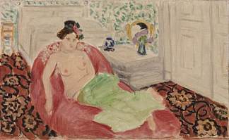 紅沙發 The Red Couch (1920)，亨利·馬蒂斯