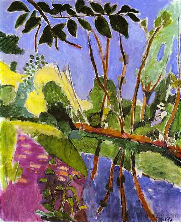 河岸 The Riverbank (1907),亨利·马蒂斯