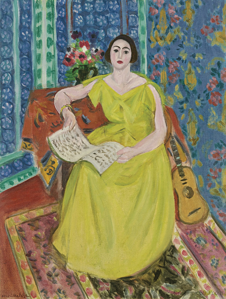威洛的女人 The Woman In Wellow (1923),亨利·马蒂斯