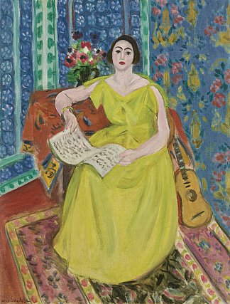 威洛的女人 The Woman In Wellow (1923)，亨利·马蒂斯