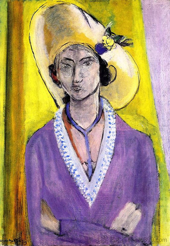 黄帽子 The Yellow Hat (1929),亨利·马蒂斯