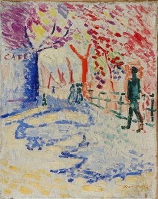 一个美丽的早晨 Un Beau Matin Dété (1905)，亨利·马蒂斯