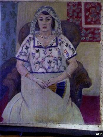 坐着的女人 Seated Woman (c.1922)，亨利·马蒂斯