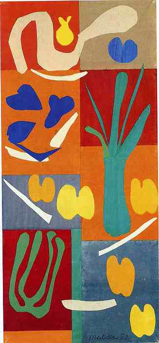 蔬菜 Vegetables (1952)，亨利·马蒂斯