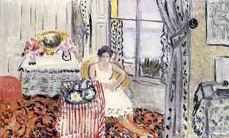 早茶 Morning Tea (1920)，亨利·马蒂斯