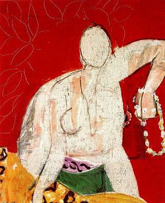 戴项链的女人 Woman with a Necklace (1942)，亨利·马蒂斯