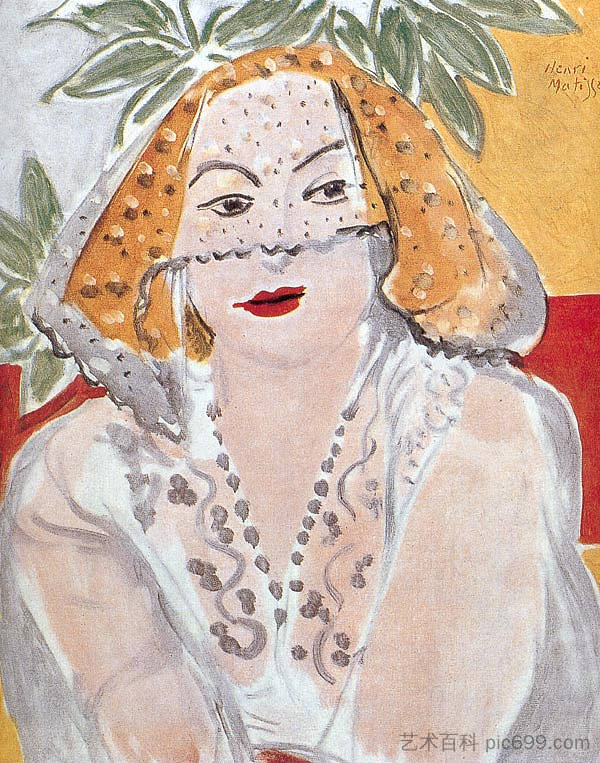 Woman with a Veil Woman with a Veil (1942),亨利·马蒂斯