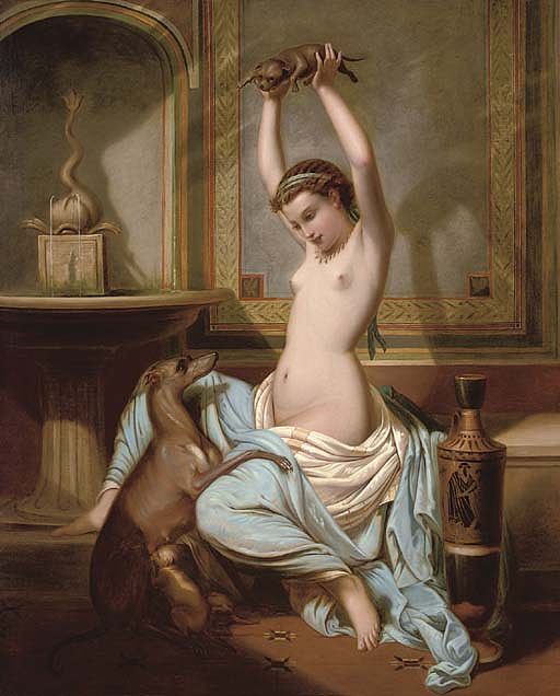 缪斯女神玩得很开心 La Muse S'amuse (1881)，亨利-皮埃尔·皮库