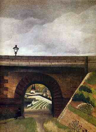 塞夫尔桥 Sevres Bridge (1895)，亨利·卢梭