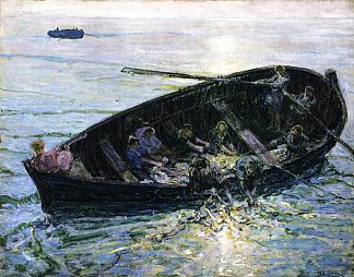 神奇的鱼类运输 Miraculous Haul of Fishes (1914)，亨利奥萨瓦瓦坦纳