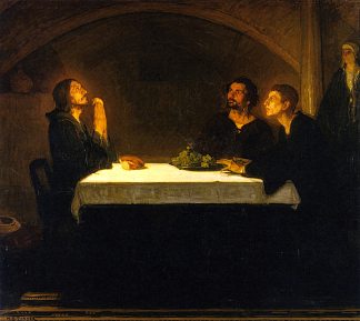 以马忤斯的朝圣者 The Pilgrims of Emmaus (1905)，亨利奥萨瓦瓦坦纳