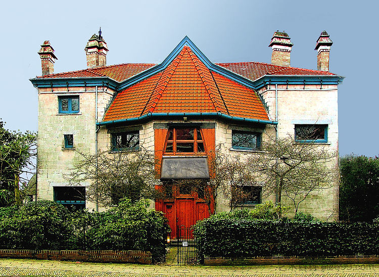 泽默别墅 Villa De Zeemeeuw (1903)，亨利·范德维尔德