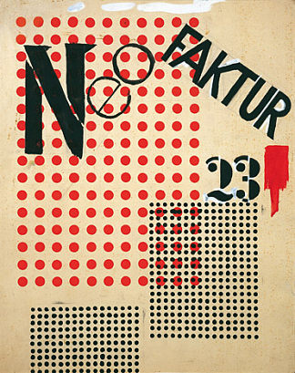 新发票编号 23 Neo Faktur Nº23 (1923)，亨利克贝勒维