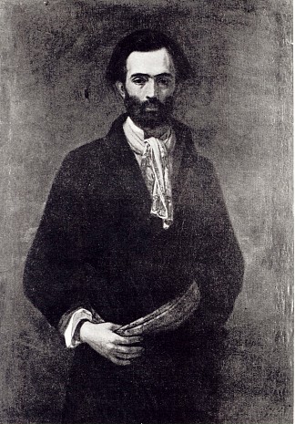 莱昂·卡普林斯基的肖像 Portrait of Leon Kapliński (1862)，亨利克罗达科夫斯基