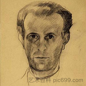 自画像 Self Portrait (1931)，亨利克·斯特伦