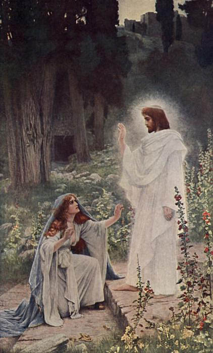 基督复活 Christ resurrected (c.1890),赫伯特·古斯塔夫·施马尔茨(赫伯特·卡迈克尔)