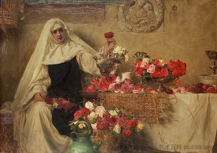 圣多萝西娅节 Saint Dorothea's Day (1899),赫伯特·詹姆斯·德雷珀
