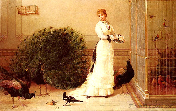 鸟舍 The Aviary (1877)，海伍德·哈代