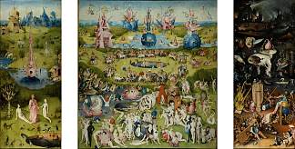 人间欢乐花园 The Garden of Earthly Delights (1510 – 1515)，希罗尼穆斯·波希