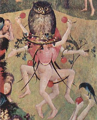 人间乐园（局部） The Garden of Earthly Delights  (detail) (1460 – 1516)，希罗尼穆斯·波希