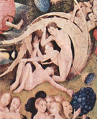 人间乐园（局部） The Garden of Earthly Delights  (detail) (1460 – 1516)，希罗尼穆斯·波希