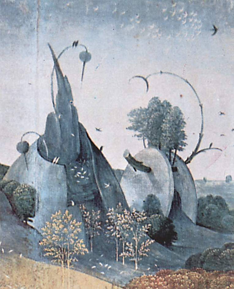 人间乐园（局部） The Garden of Earthly Delights (detail) (1460 - 1516)，希罗尼穆斯·波希