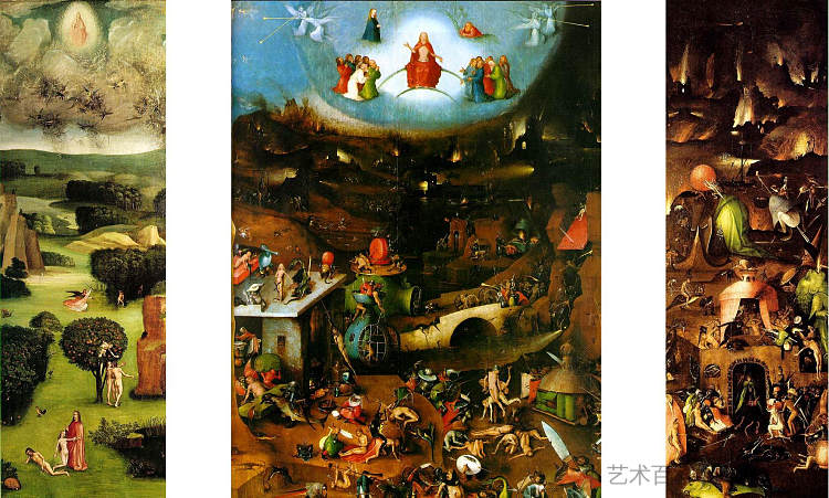 最后的审判 The Last Judgement (1482)，希罗尼穆斯·波希