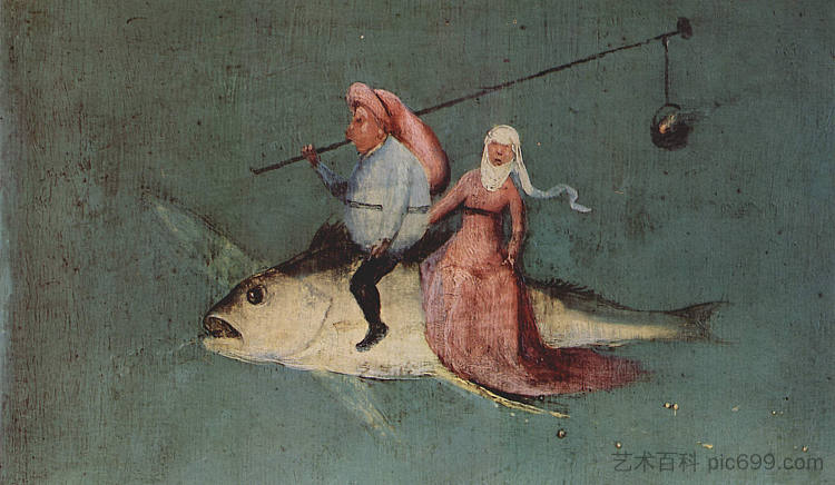 圣安东尼的诱惑（局部） The Temptation of St. Anthony (detail) (1460 - 1516)，希罗尼穆斯·波希