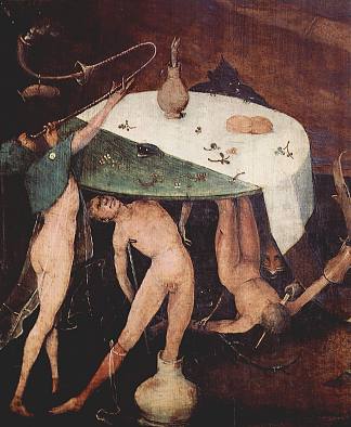 圣安东尼的诱惑（局部） The Temptation of St. Anthony (detail) (1460 – 1516)，希罗尼穆斯·波希