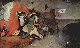 圣安东尼的诱惑（局部） The Temptation of St. Anthony (detail) (1460 – 1516)，希罗尼穆斯·波希