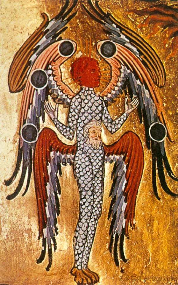 第九异象。上帝能力的化身 Ninth Vision. Personification of God's power,宾根希尔德加德