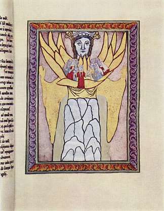 神秘的身体 The Mystical Body (c.1165)，宾根希尔德加德