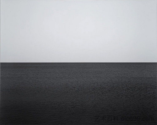 海景：波罗的海，吕根岛附近 Seascape: Baltic Sea, near Rügen (1996)，杉本博司