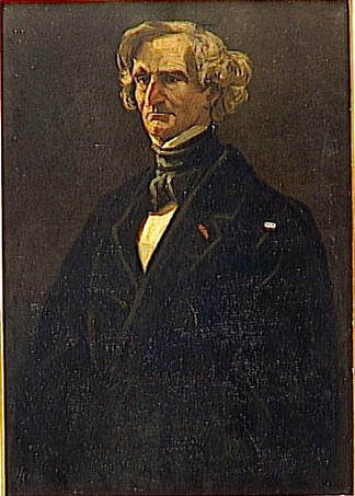 赫克托·柏辽兹 Hector Berlioz (1860)，奥诺雷·杜米埃