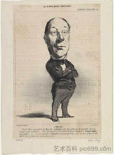 拉布利 Laboulie (1849),奥诺雷·杜米埃