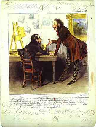 杜米耶先生，你的系列…是。。。迷人。。。 Mr. Daumier, Your Series… Is… Charming… (1838)，奥诺雷·杜米埃