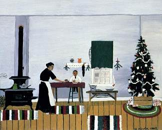 圣诞节早晨， 早餐 Christmas Morning, Breakfast (1945)，霍里斯·皮平