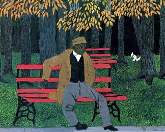 长凳上的男人 Man On A Bench (1946)，霍里斯·皮平