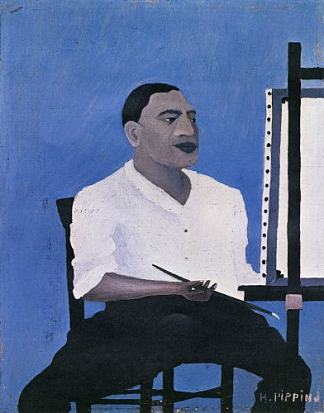 自画像 Self-Portrait (1941)，霍里斯·皮平