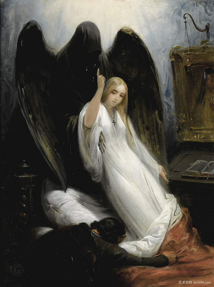 死亡天使 The Death Angel (1841)，贺拉斯·贝内特