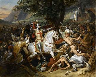 拉斯纳瓦斯德托洛萨战役，1212年 Battle of Las Navas de Tolosa, 1212 (1817)，贺拉斯·贝内特