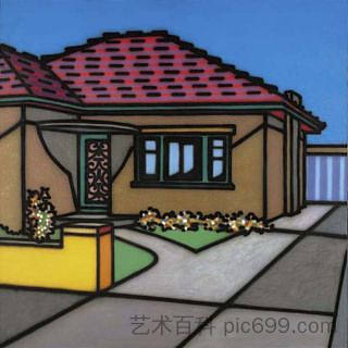 灰泥家居 Stucco home (1991)，霍华德·阿克利