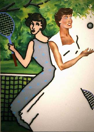 网球 Tennis (1983)，霍华德·阿克利