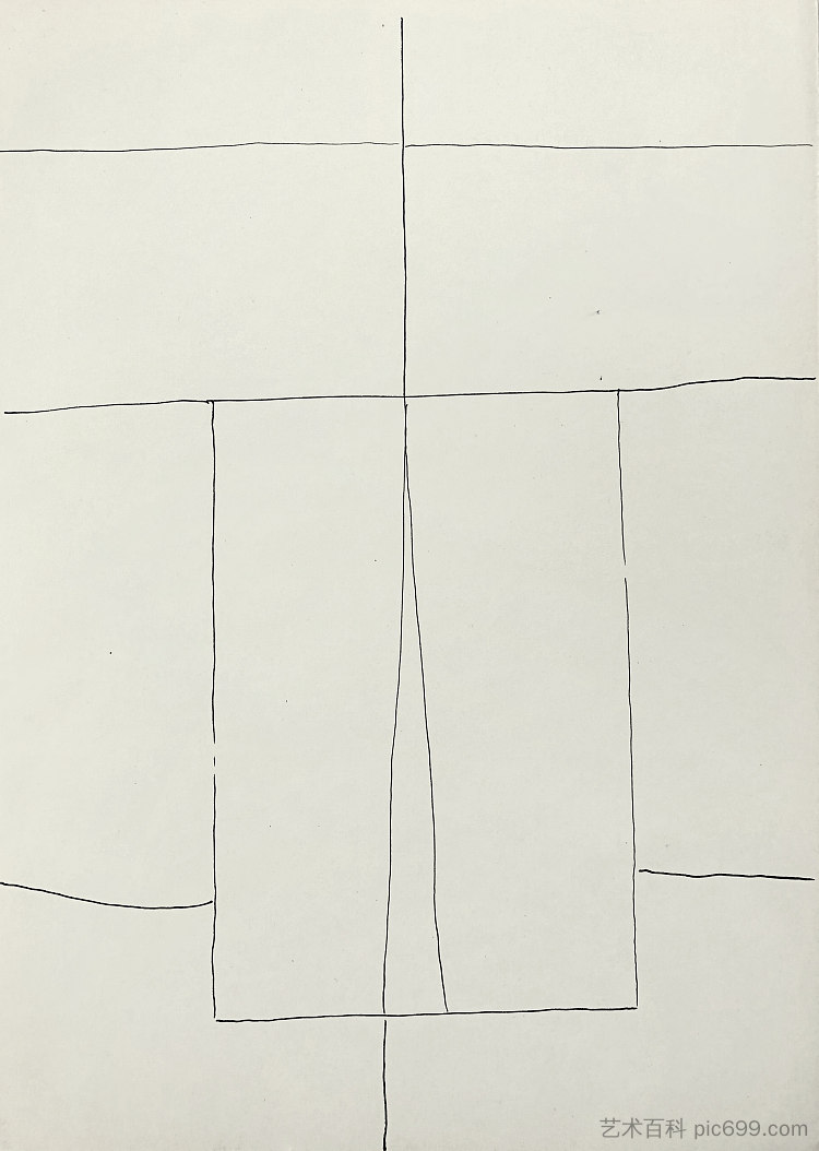 矩形组合 Composition with rectangles (1969)，赫里霍里·哈夫里连科